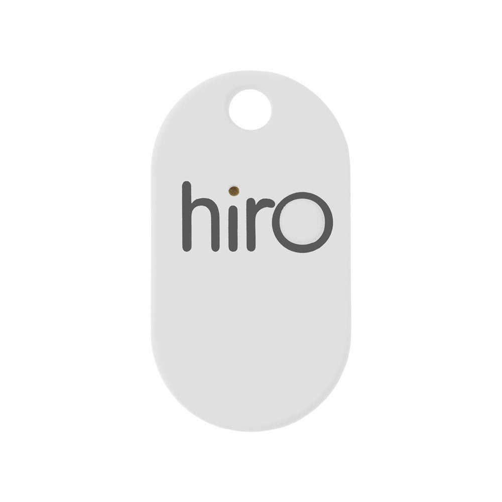 Hiro v2.0 Bluetooth Key Finder - Smart Tracker for Keys, Wallet & Phone | iOS & Android Compatible with GPS Location Tracking | Durable Rubber Matte Finish | Perfect for Travel, Home & Office Organization
