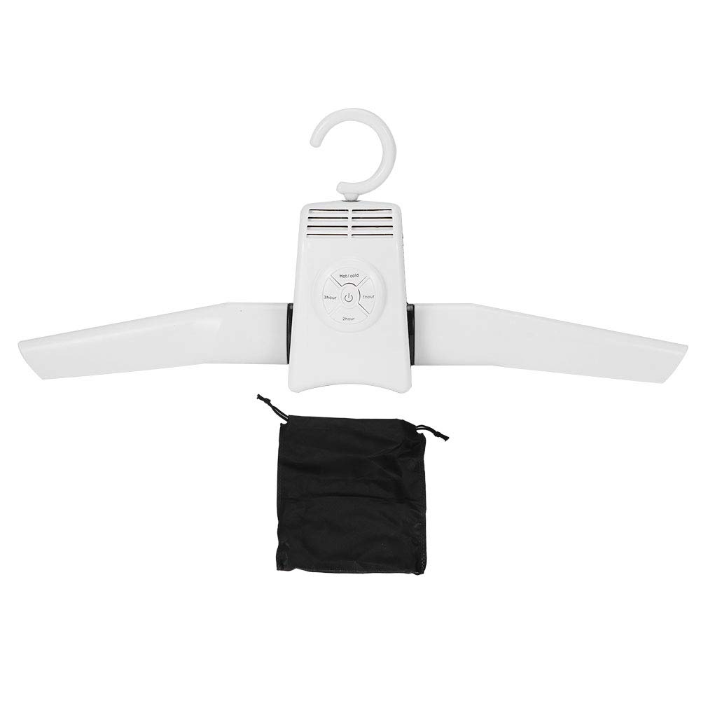 Gaeirt Electric Clothes Drying Rack - Portable Folding Laundry & Shoe Dryer Hanger for Apartments, Travel, Home Use | Fast Drying for Small Spaces & Camping