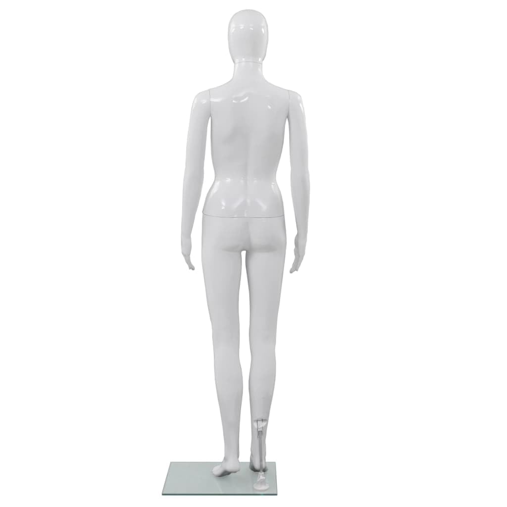 Full Body Female Mannequin with Glass Base - 68.9