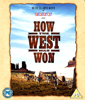 How The West Was Won Blu-ray - Classic Western Movie for Home Theater & Movie Night Entertainment