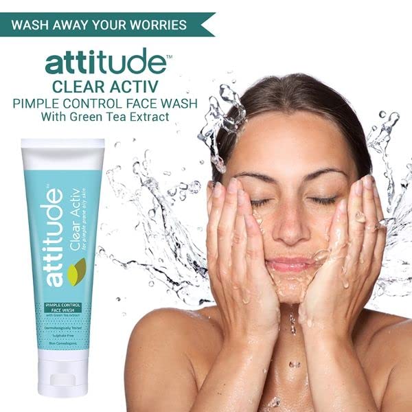 Clear Activ Pimple Control Face Wash 100ml & G&H Hydrating Body Lotion 60ml Combo Set - Acne Treatment & Moisturizing Skincare Bundle for Daily Face and Body Care
