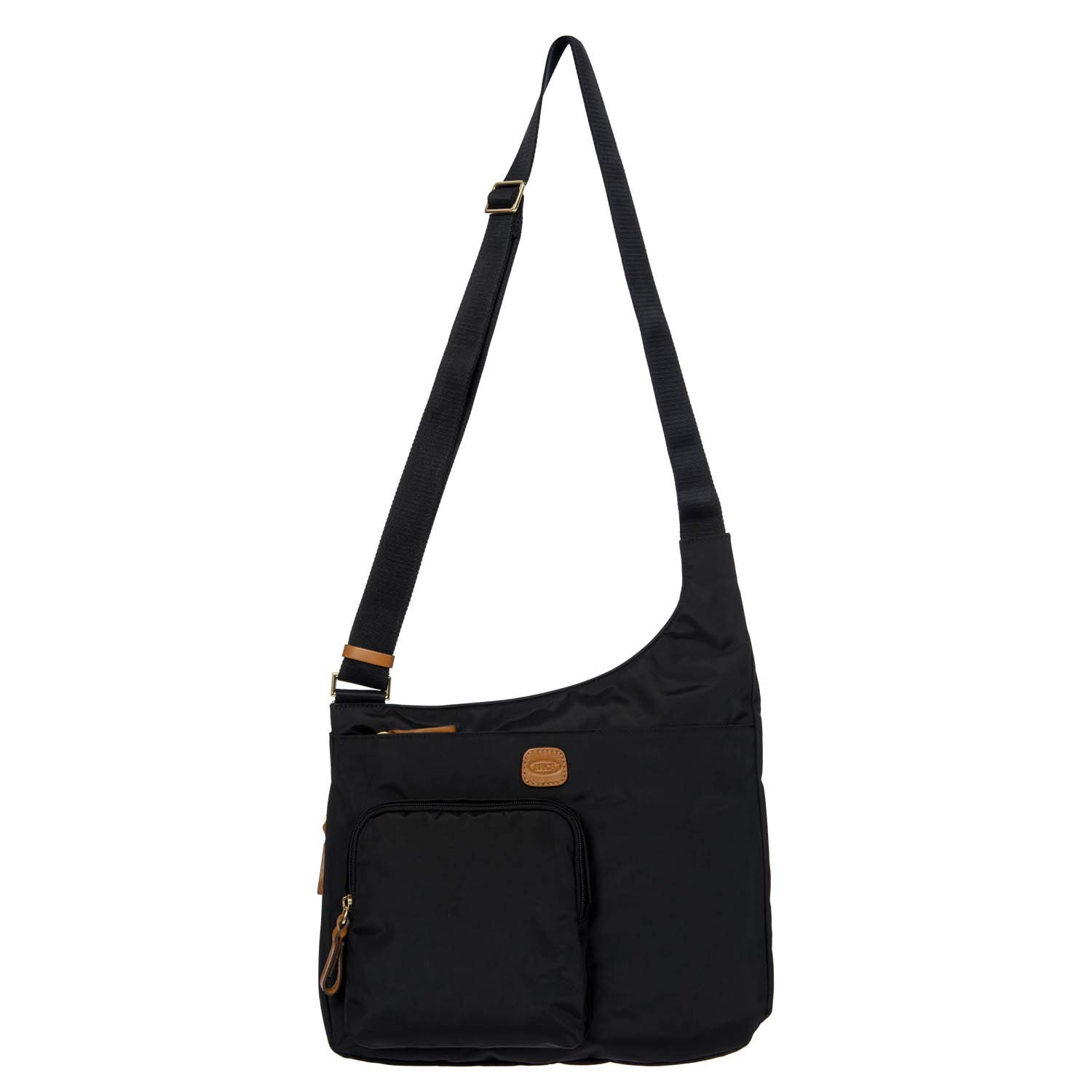 Bric's 2.0 X-Bag Hipster Envelope Shoulder Bag for Women - Stylish Travel Purse & Crossbody Bag - Black - Perfect for Work, Travel & Everyday Use