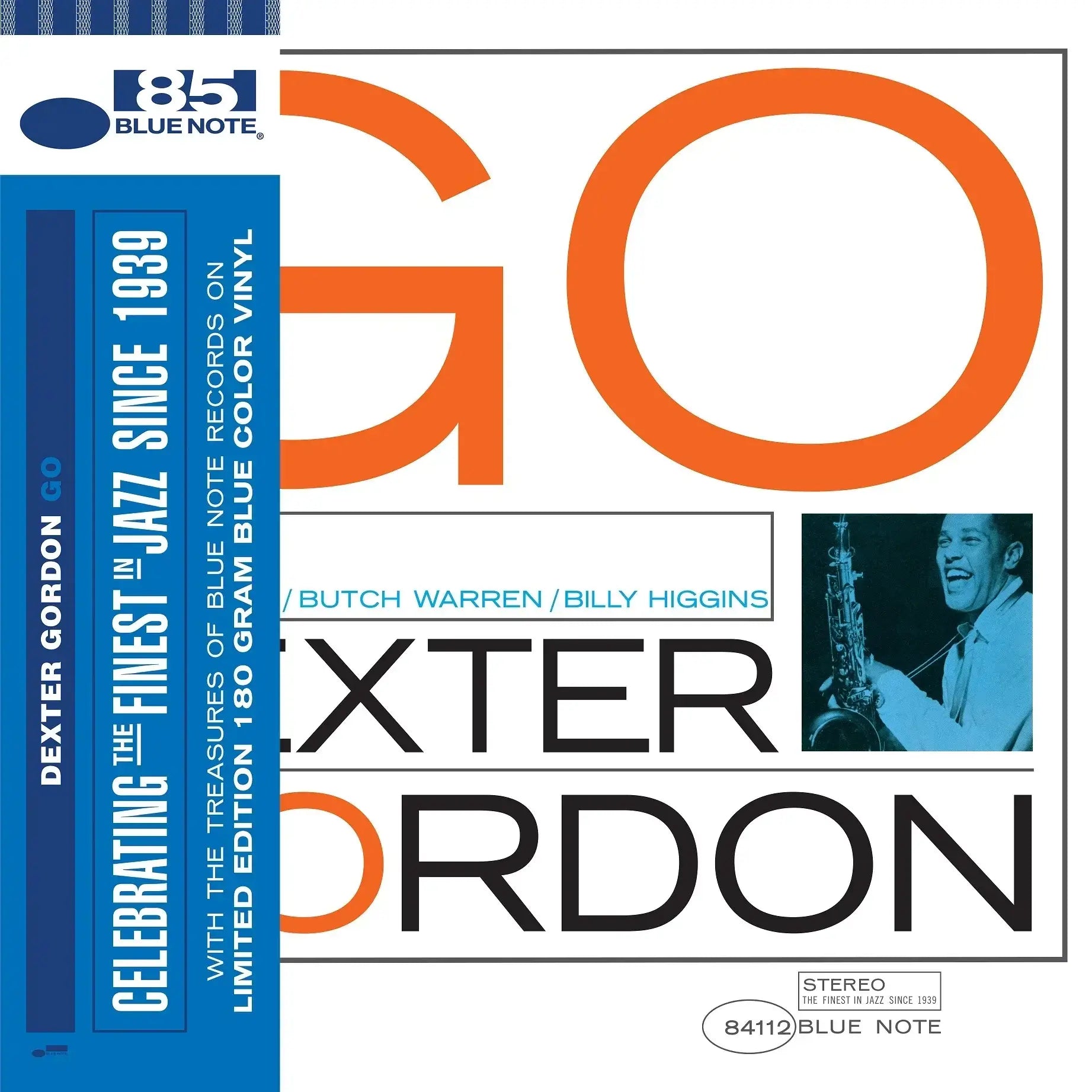 Dexter Gordon Go! Blue Note 1985 Classic Jazz Vinyl Record - Perfect for Jazz Lovers & Vinyl Collectors - Great for Home Listening & Music Enthusiasts