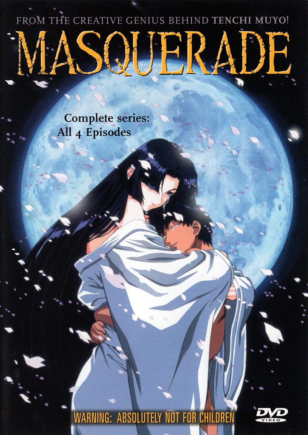 Masquerade (1998) Anime DVD - Classic Japanese Animation Movie for Adults | Perfect for Anime Collectors & 18+ Entertainment Nights