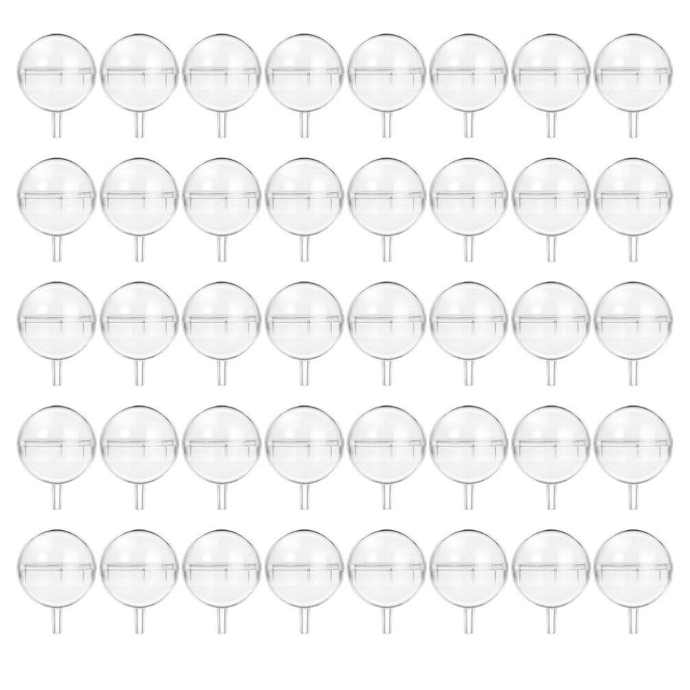 40Pcs Clear Chocolate Box Holders - Chocolate Ball Cups & Bouquet Holders for Candy Packaging - Perfect for Valentine's Day Gifts, Wedding Favors, and Party Treats