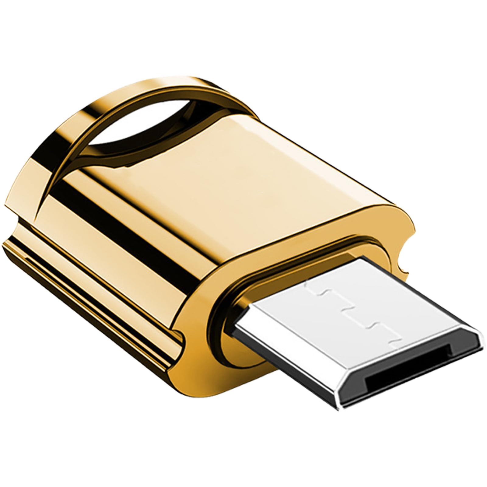 High-Speed Micro USB 2.0 Card Reader with USB-C OTG Adapter - Compatible with Laptops, Smartphones & Memory Cards | Perfect for Data Transfer, Photo Backup & Mobile Office Use