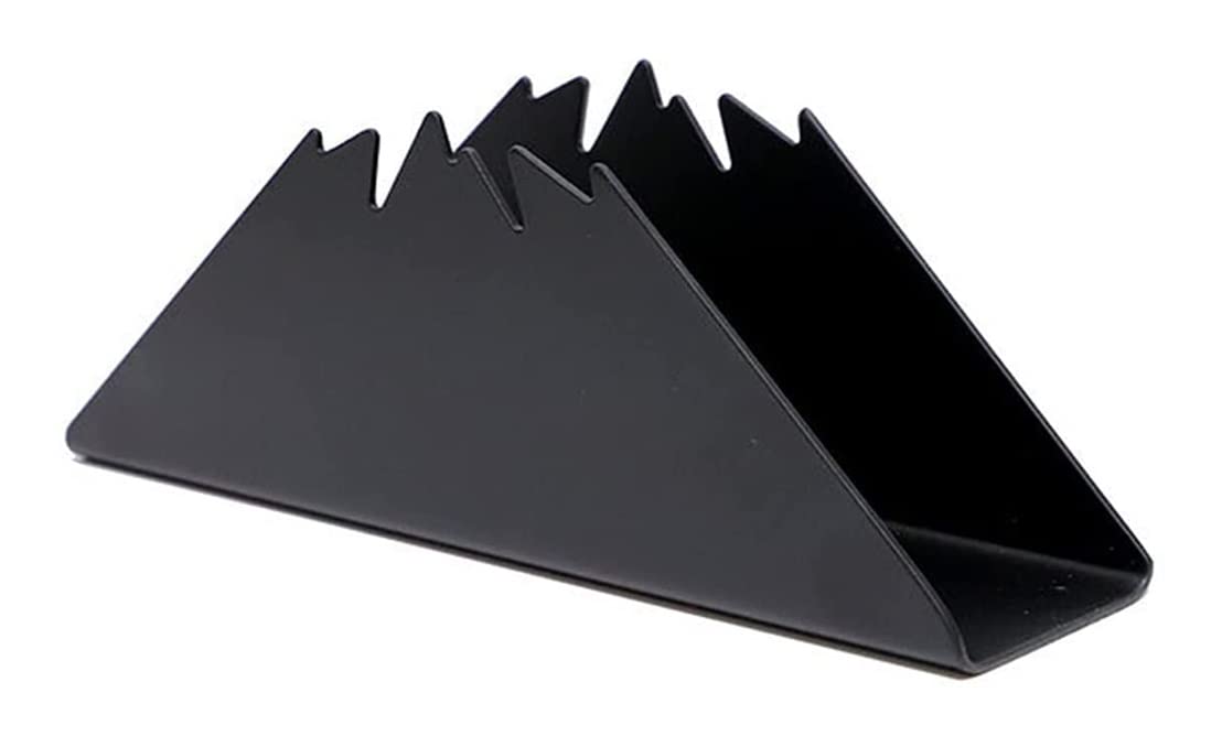 Iron Napkin Holder - Freestanding Paper Napkin Organizer & Tissue Dispenser for Kitchen Countertops, Dining Table, Picnic | Durable Metal Napkin Stand for Indoor & Outdoor Use | Perfect for Restaurants, Home Kitchens, BBQs, and Parties