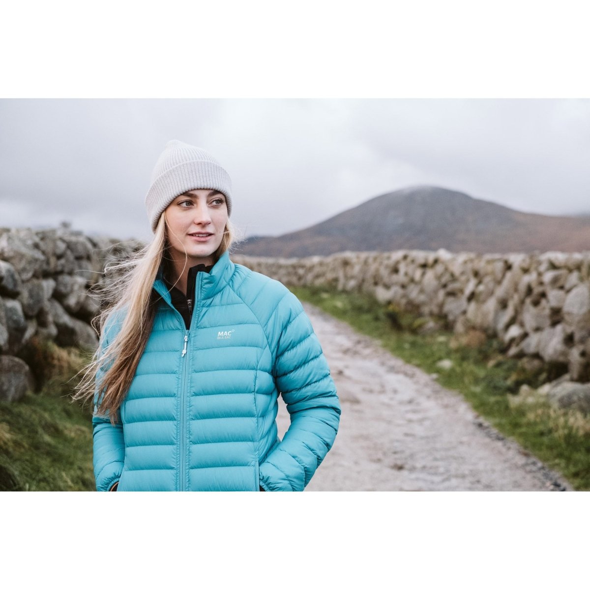 Mac In A Sac Synergy Women's Insulated Packable Jacket - Lightweight Waterproof Winter Coat for Hiking, Travel & Outdoor Activities