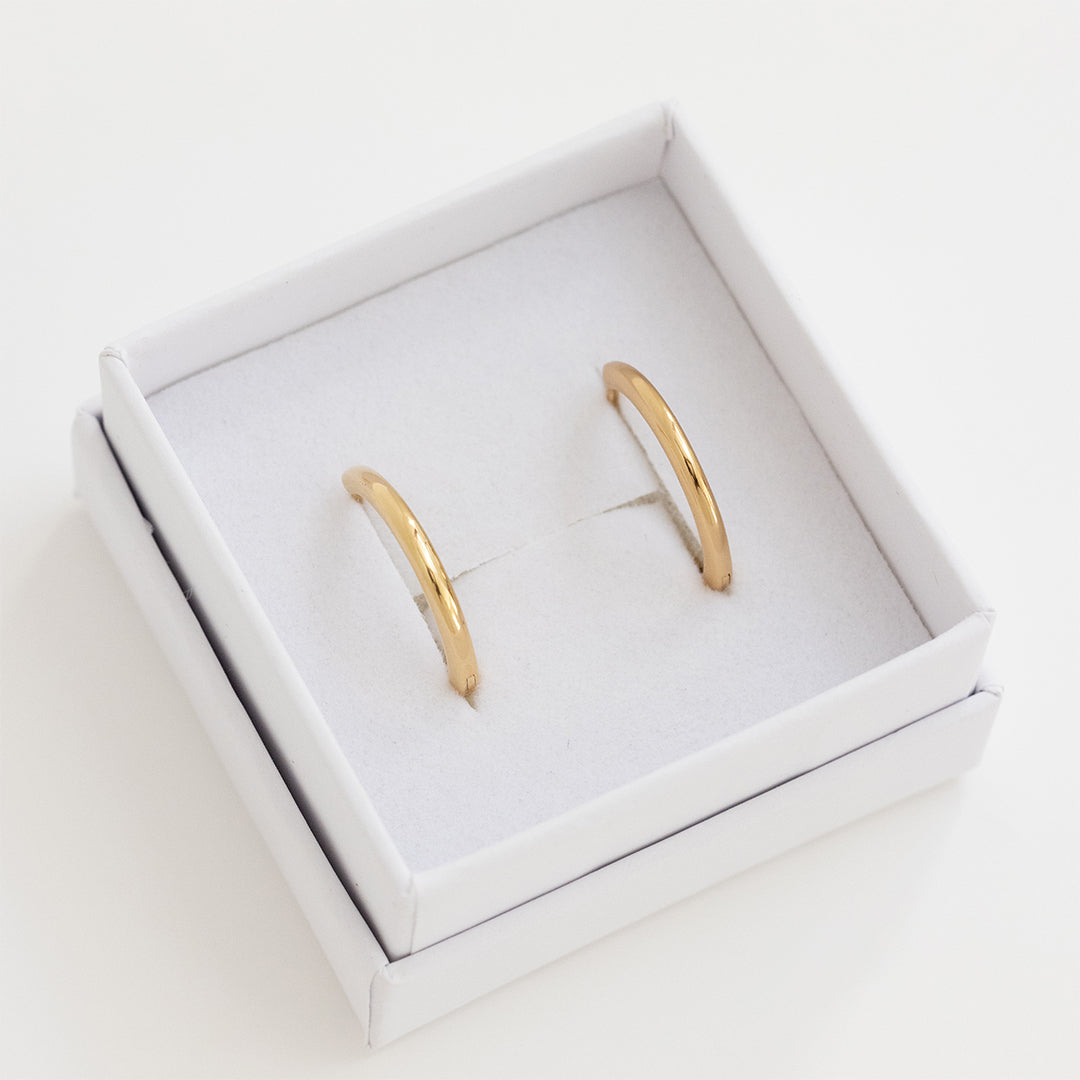 Cole Hoops Earrings for Women - Trendy Gold & Silver Hoop Earrings for Everyday Wear | Perfect for Casual, Office & Party Outfits