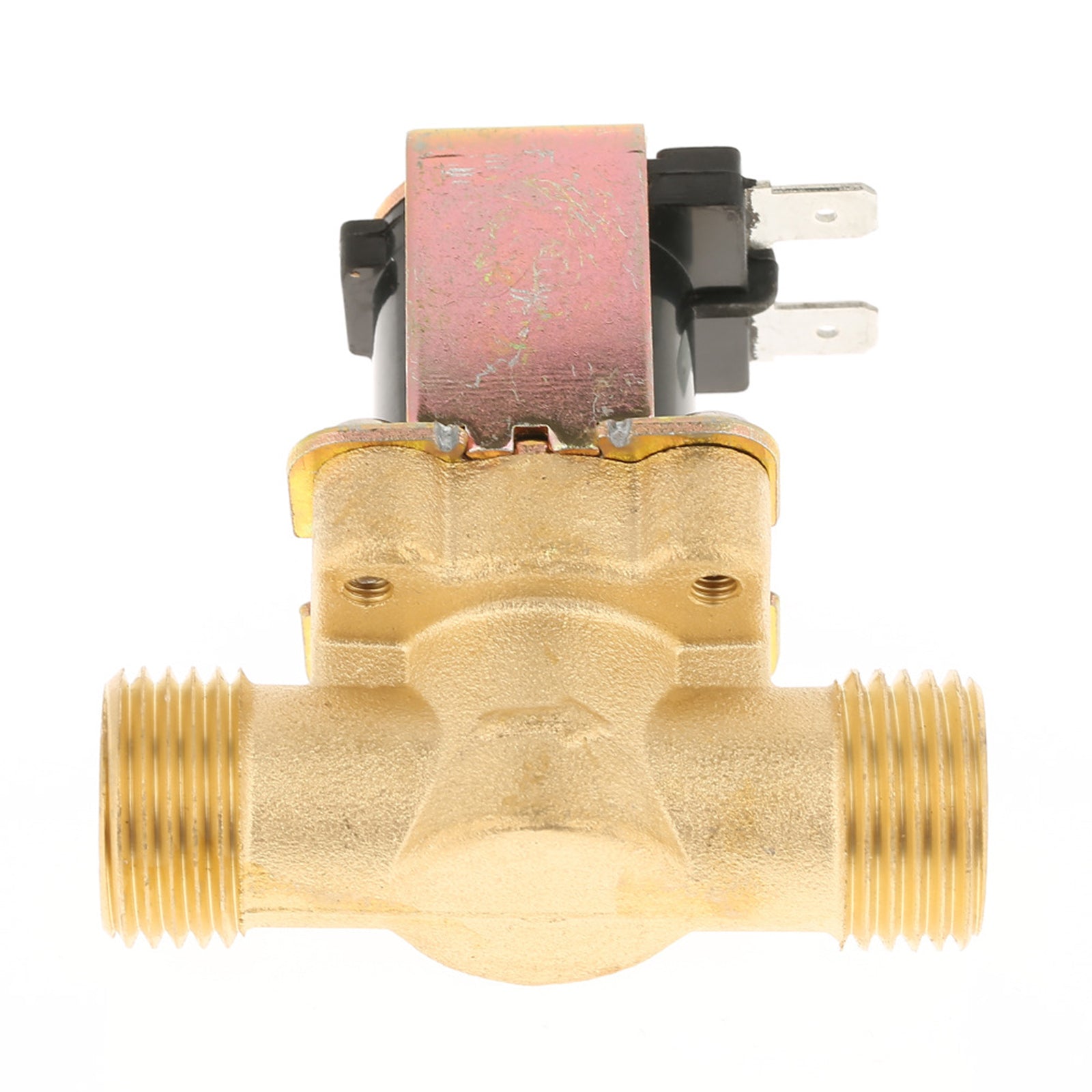 12V DC Normally Closed Brass Electric Solenoid Valve for Water Flow Control - 300mA - Ideal for Irrigation Systems, Water Dispensers, and DIY Plumbing Projects