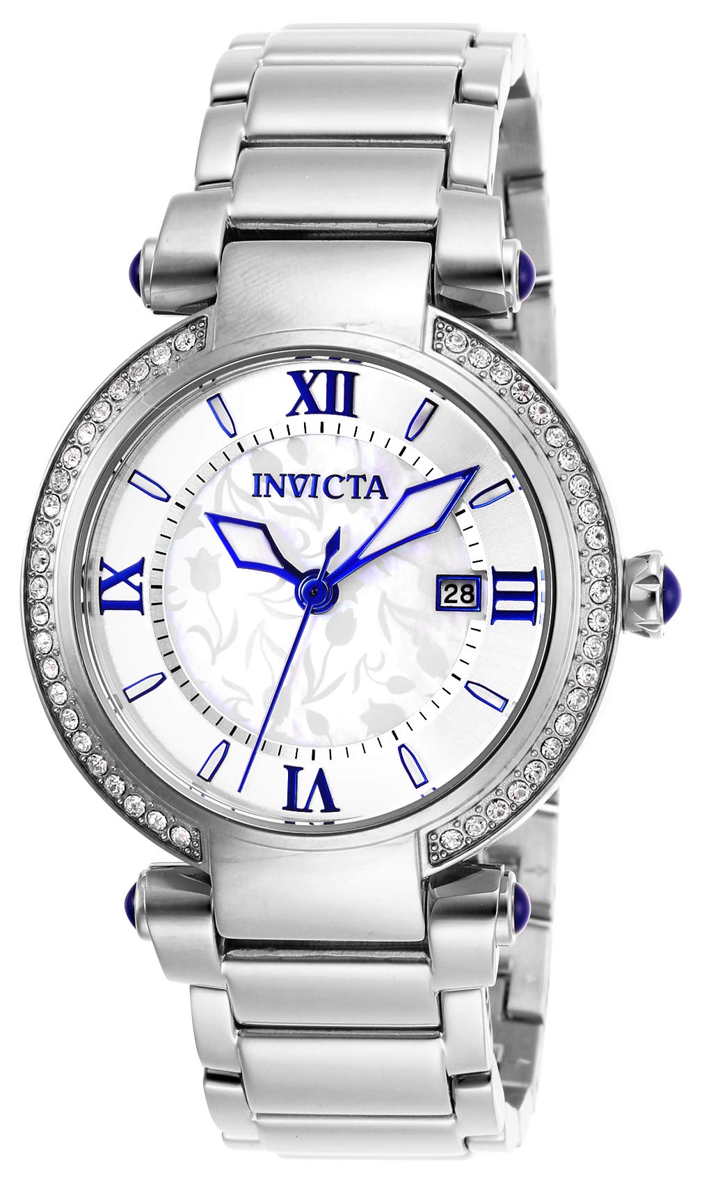 Invicta Lady Angel Silver Quartz Watch for Women - Model 27082 | Elegant & Stylish Timepiece for Everyday Wear, Office, and Special Occasions