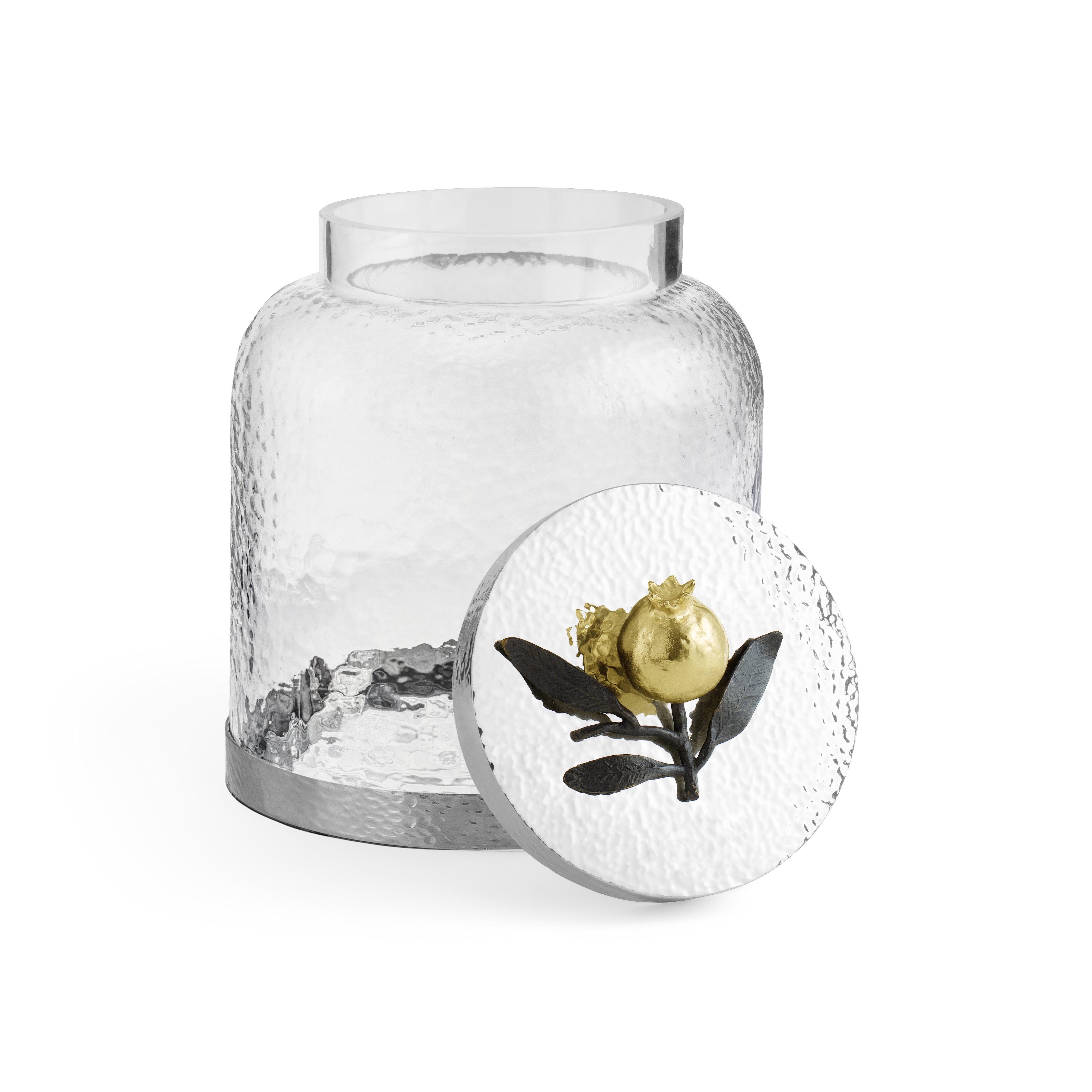 Premium Ceramic Pomegranate Cookie Jar - Airtight Storage for Cookies, Snacks & Kitchen Essentials - Perfect for Home, Office & Gift Giving
