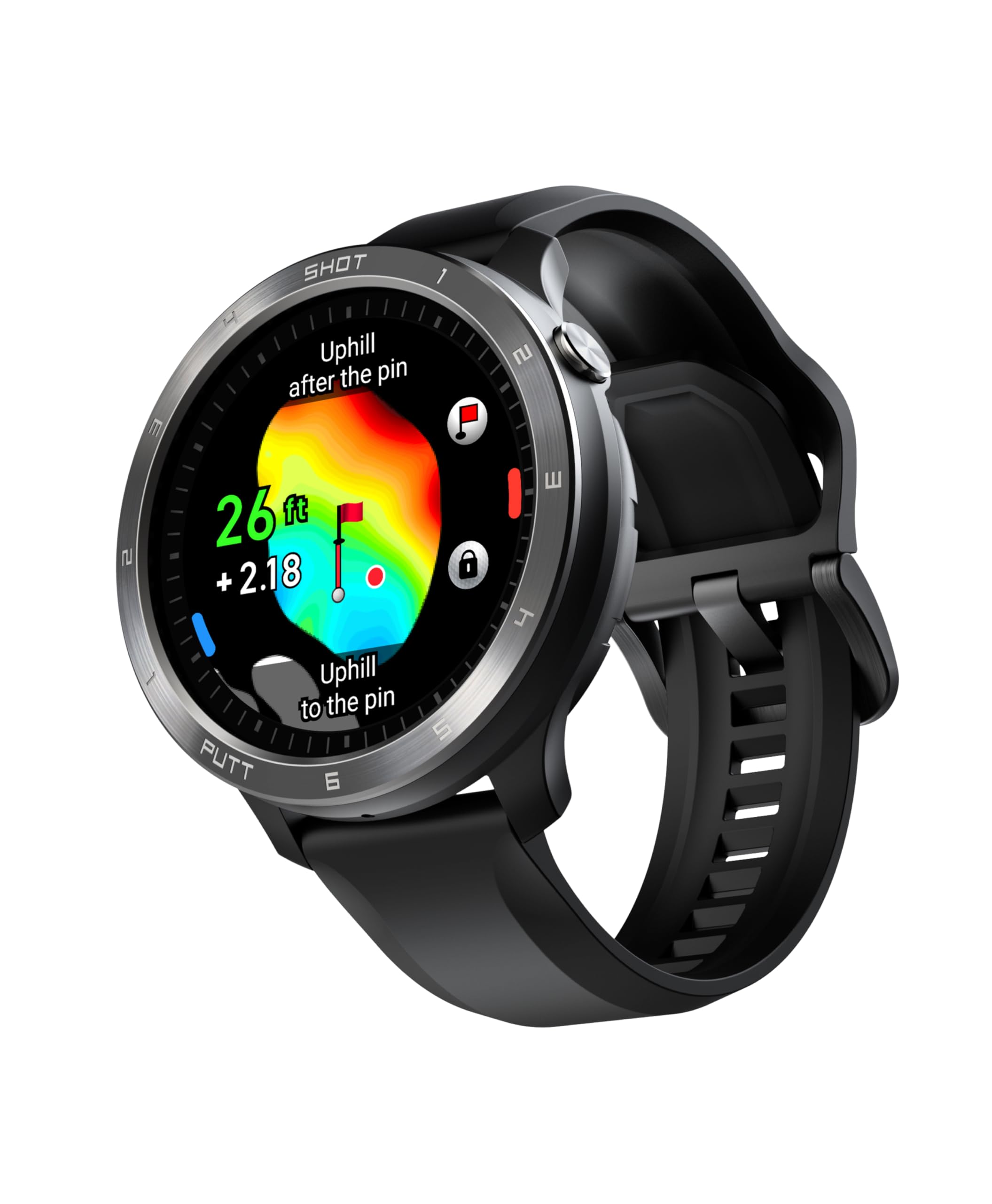 T11 PRO Golf GPS Watch - Smart Golf GPS Tracker with Swing Analyzer, Course Preview & Wind Data | Best Golf Gift for Men & Women | Perfect for Course Play & Practice Sessions