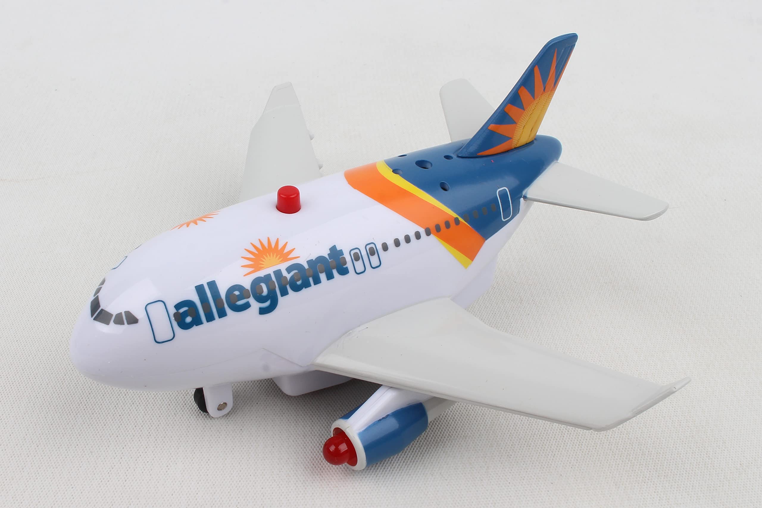 DARON Allegiant Pullback Toy Plane with Lights & Sounds - Fun Airplane Toy for Kids, Great Gift for Boys & Girls Ages 3+ | Pretend Play, Birthday Party Favor, Travel Companion