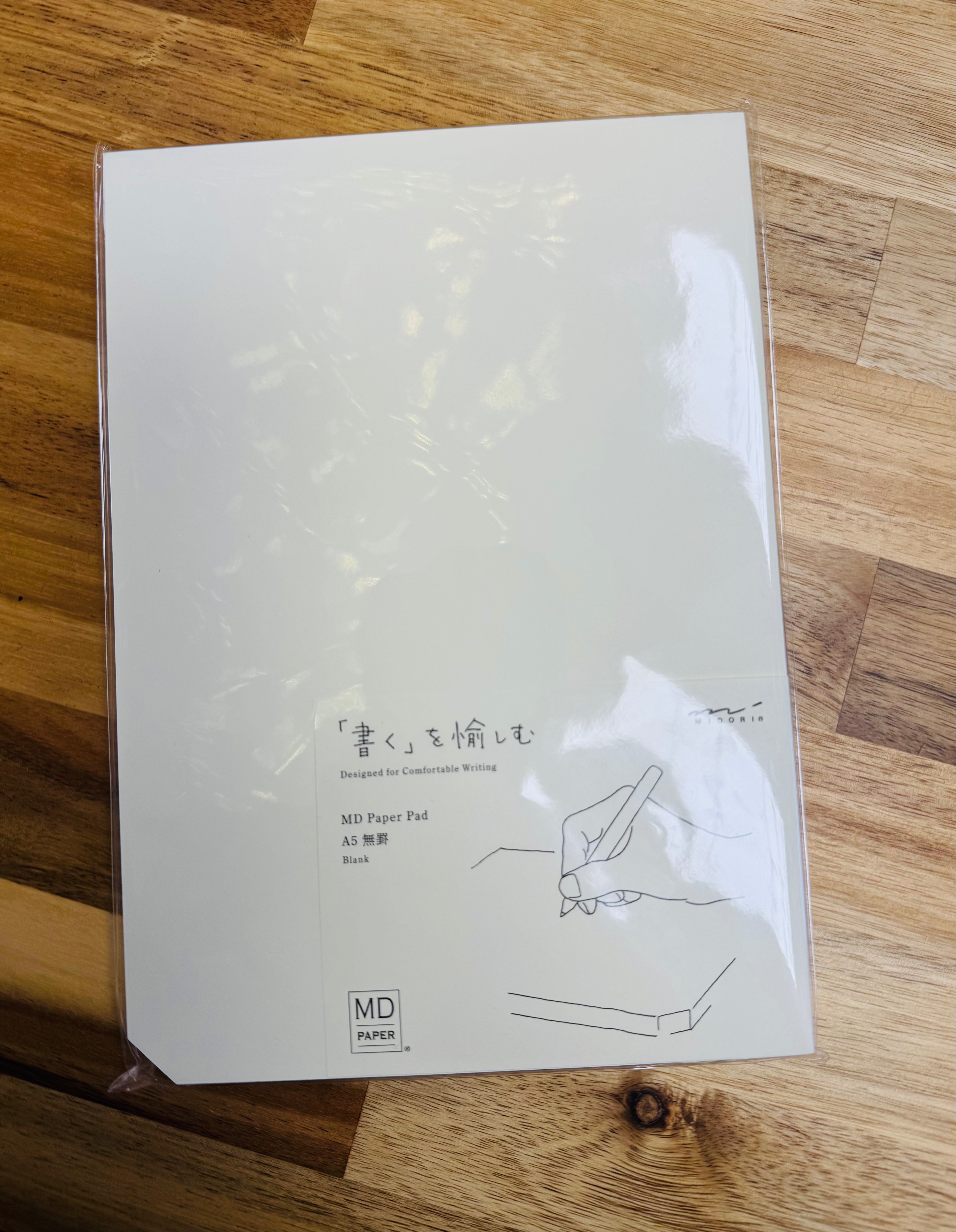 Premium MD Paper Pad A5 Size - 100 Blank Sheets for Journaling, Sketching & Note Taking - Ideal for Artists, Students & Office Use