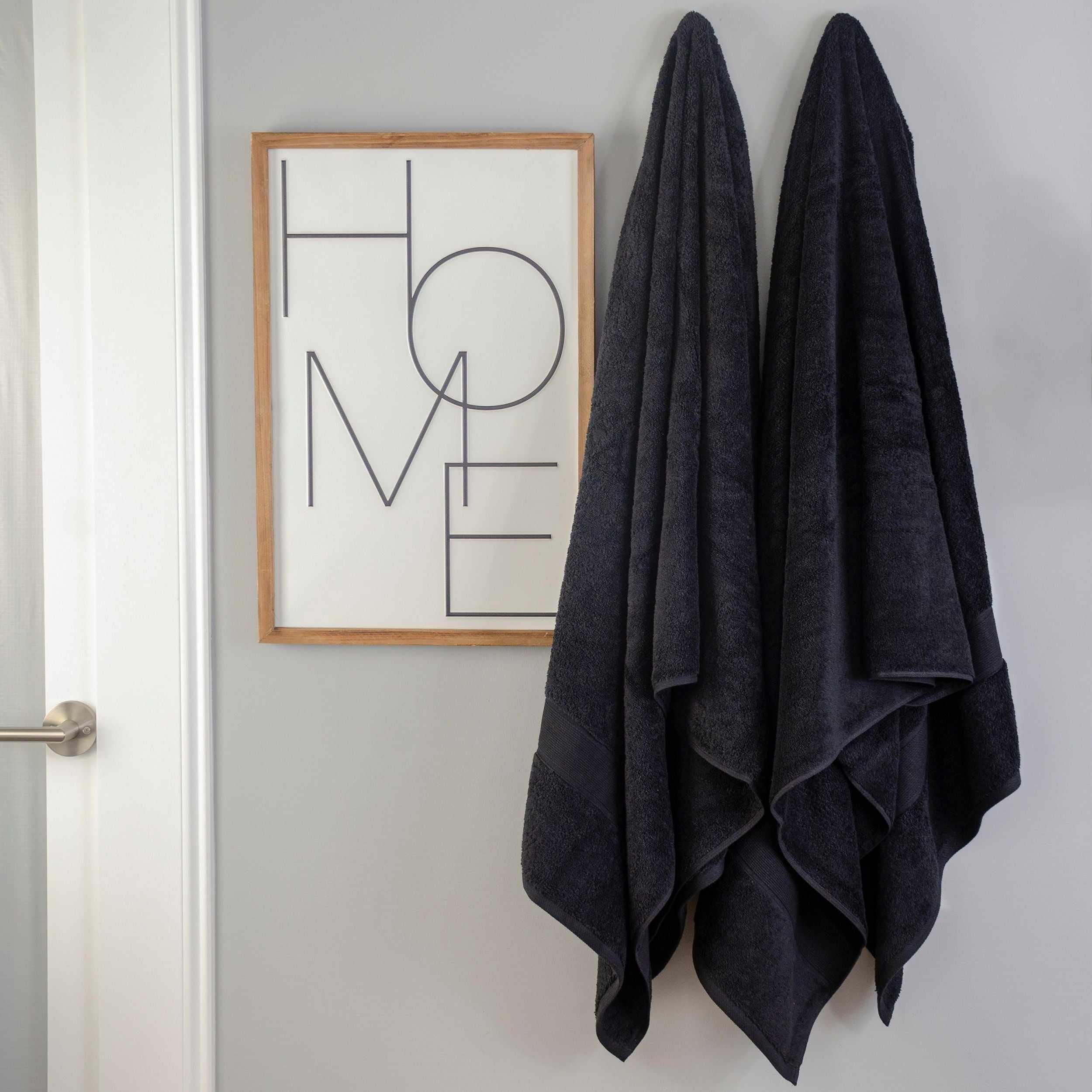 Premium Organic Cotton 650 GSM 2-Piece Bath Sheet Set - Ultra Soft & Absorbent Luxury Towels for Spa, Hotel & Home Bathroom