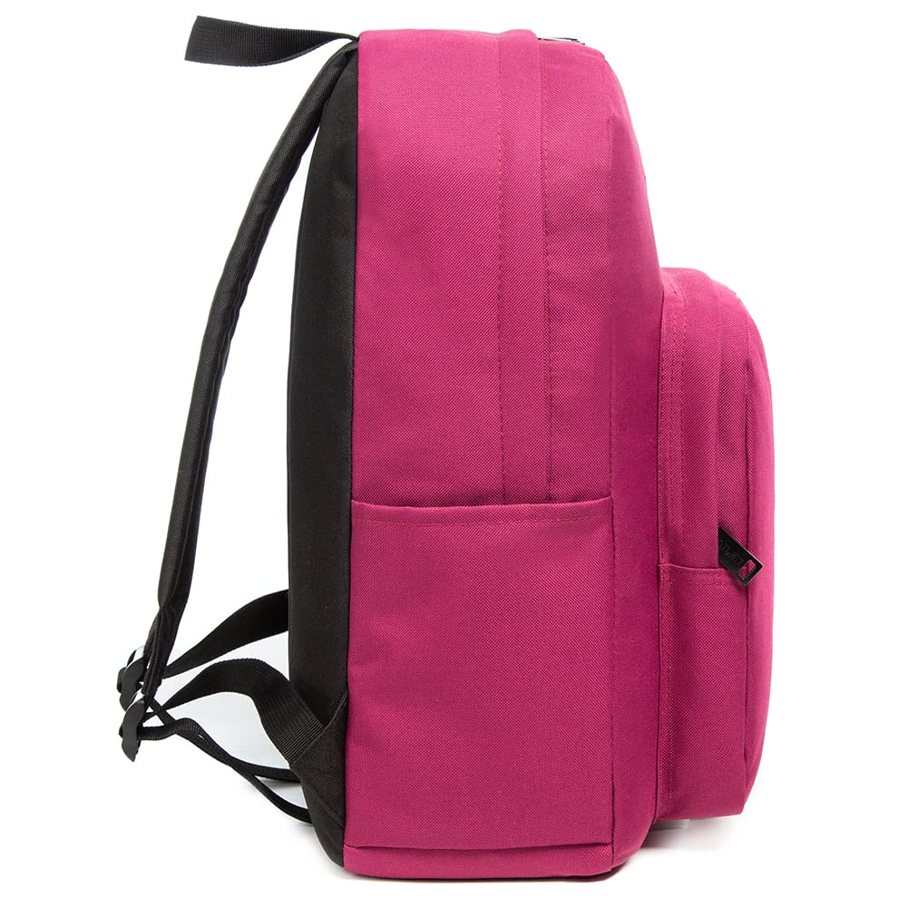 Classic Black School Backpack for College & Travel - Laptop Backpack for Boys & Girls