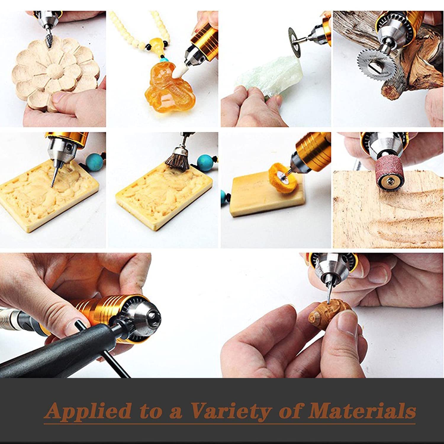1000W 30000RPM Electric Flex Shaft Rotary Tool with Foot Pedal Control - Hanging Grinder & Carver with Forward/Reverse Rotation - Multi-Function DIY Craft Kit with Accessories for Carving, Buffing, Polishing, Engraving & Jewelry Making - Perfect for Woodworking, Metalworking & Home Improvement Projects