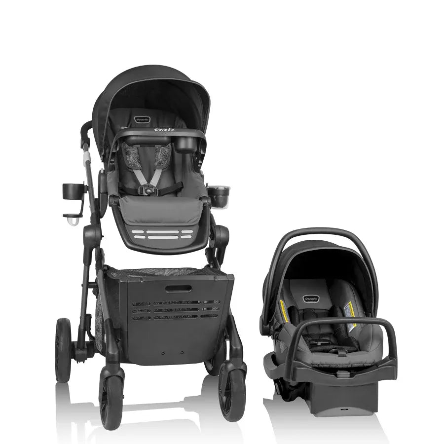 Pivot Troop Modular Travel System for Kids & Pets - Lightweight, Adjustable Stroller & Carrier in Rhodesboro Black | Perfect for Family Outings, Travel & Daily Walks