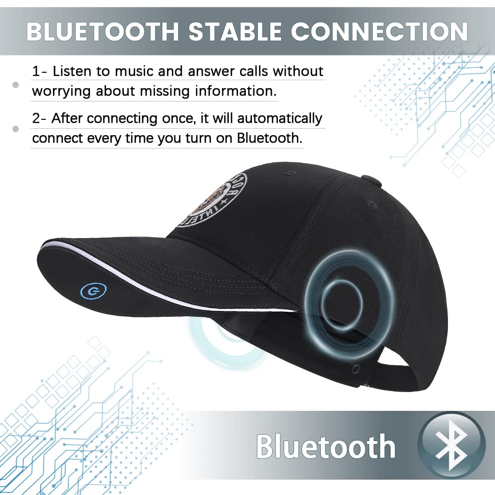 **Wireless Bone Conduction Headphones with Microphone - Bluetooth 5.0, IPX8 Waterproof, Open-Ear Design for Cycling, Running, Fishing - Perfect Gift for Dad (Black) - Ideal for Outdoor Sports & Workouts**