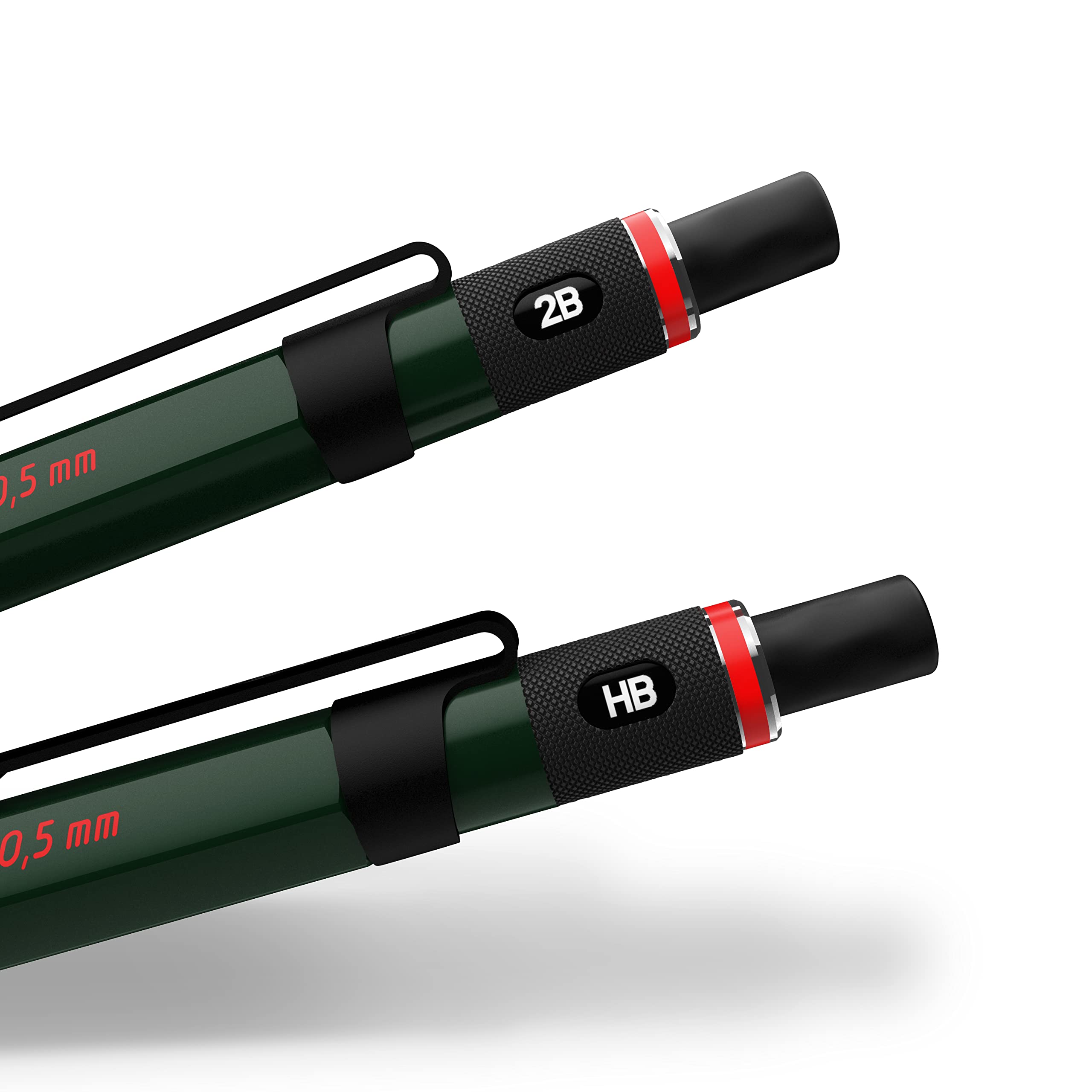 Rotring 500 Mechanical Pencil - 0.5mm Drafting Pencil with Green Barrel for Architects, Engineers & Artists | Precision Drawing & Technical Sketching Tool