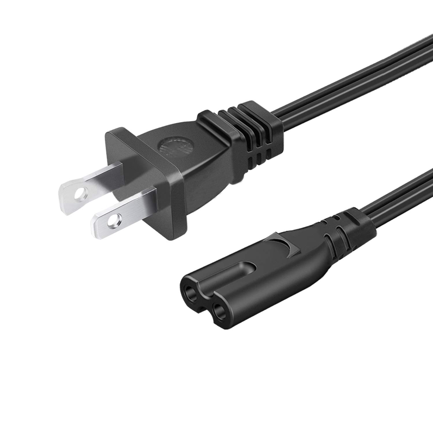 8.2ft 2-Prong AC Power Cord Replacement for HP Deskjet 2622 2680 2655 2600 2640 2652 2722 2755 2724 2752 Printers - Perfect for Home Office & Small Business Printing Needs
