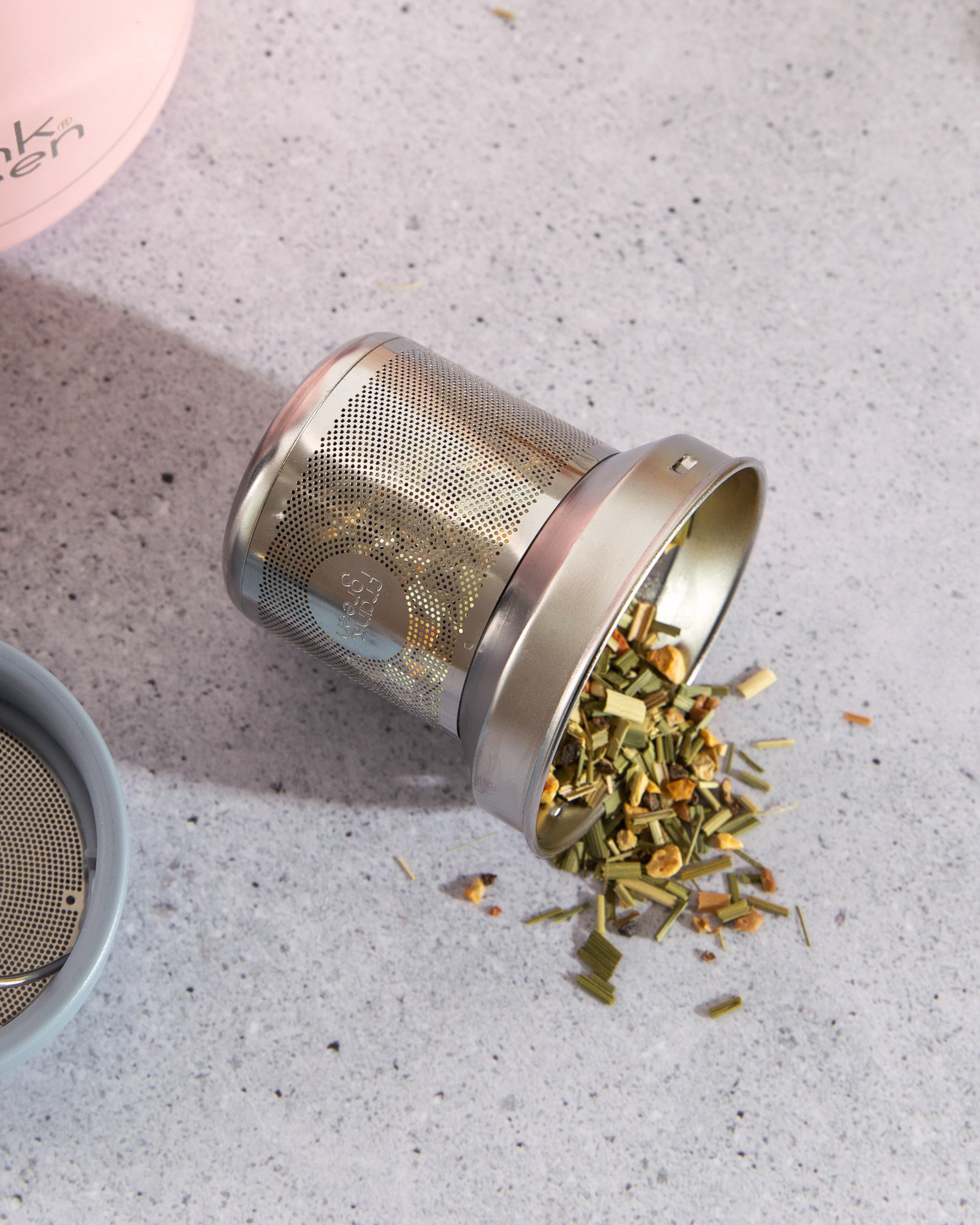 Premium Stainless Steel Tea Infuser with Handle - Fine Mesh Loose Leaf Tea Strainer for Hot & Iced Tea - Perfect for Home, Office, or Travel Use