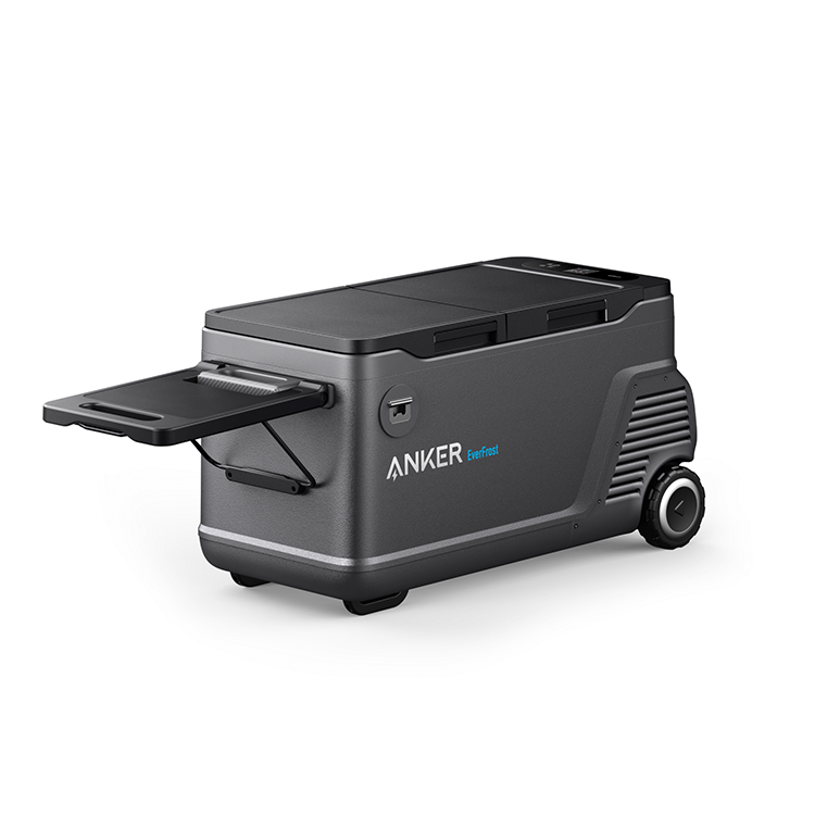 Anker EverFrost 50-Quart Dual Zone Portable Cooler - Electric Car Fridge for Camping, Road Trips & Outdoor Adventures - Keep Food & Drinks Cold Anywhere