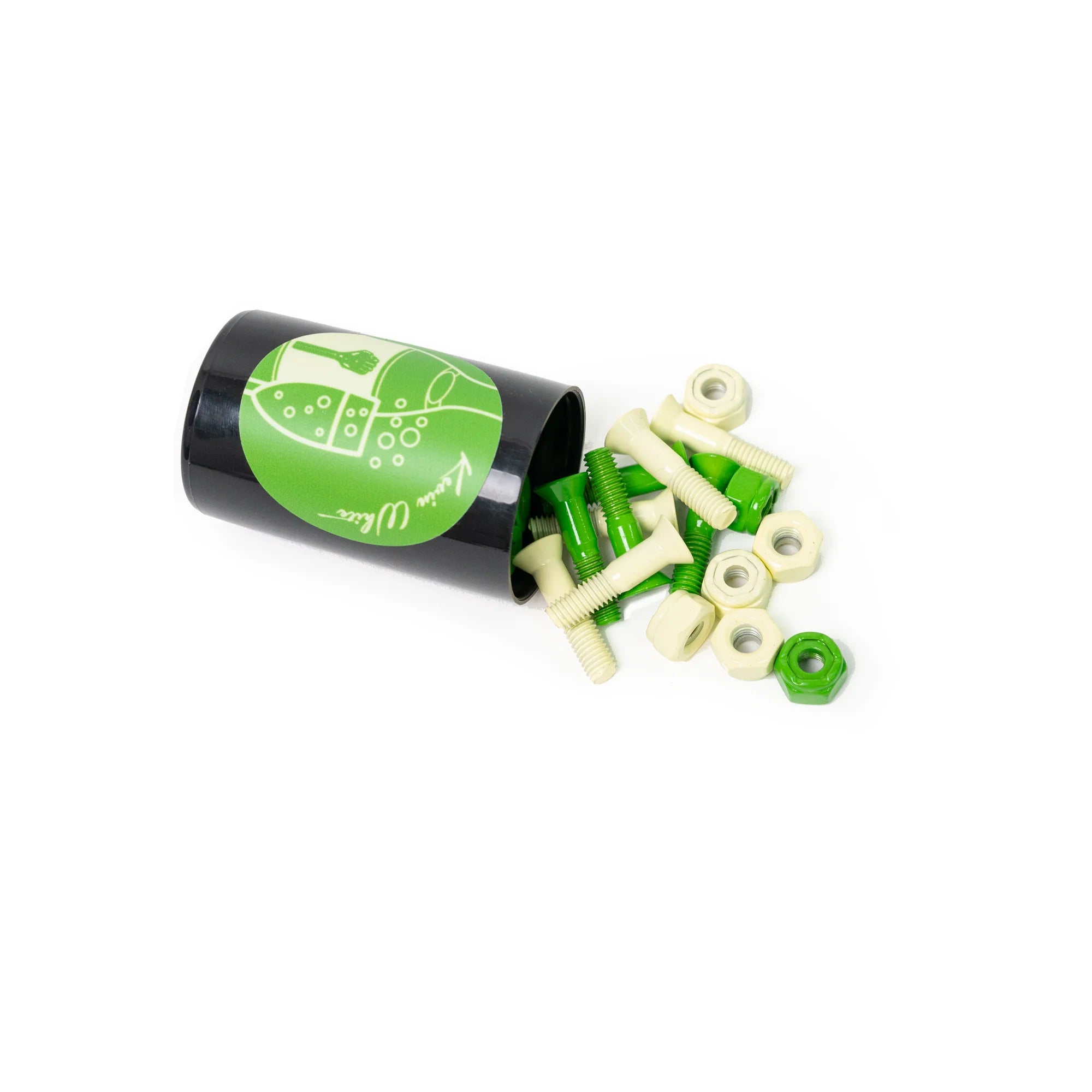 Hardies Kevin White Pro Bolts - Green/Creme - High-Quality Fasteners for Construction & DIY Projects - Perfect for Woodworking, Furniture Assembly, and Home Renovations