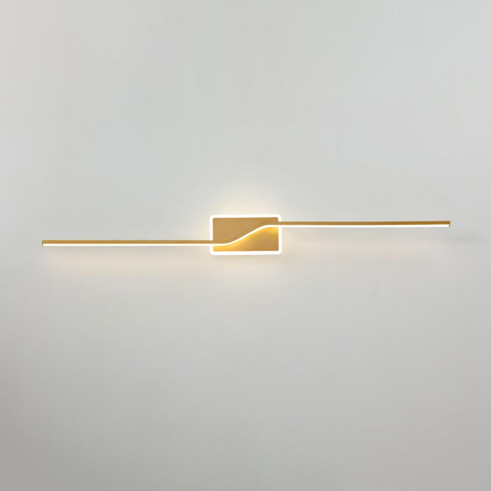 Modern LED Linear Strip Wall Light for Home & Office - Dimmable, Energy-Efficient Ambient Lighting for Bedroom, Living Room, Kitchen, and Commercial Spaces