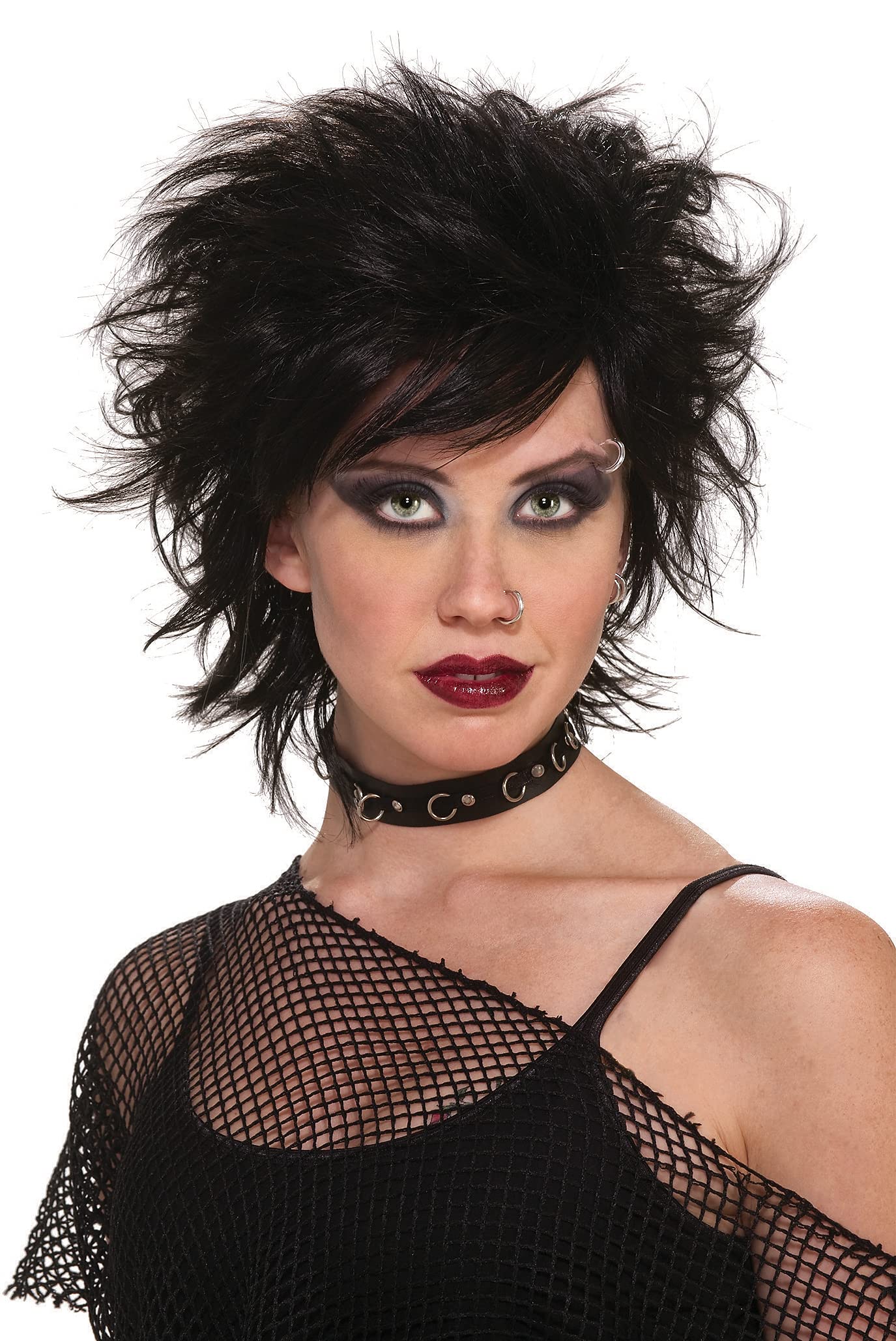 Forum Novelties 64642 Rock Vixen Wig - Long Curly Blonde Costume Wig for Halloween, Cosplay, 80s Theme Parties & Dress Up - Perfect for Rock Star Costumes, Retro Looks and Theatrical Performances