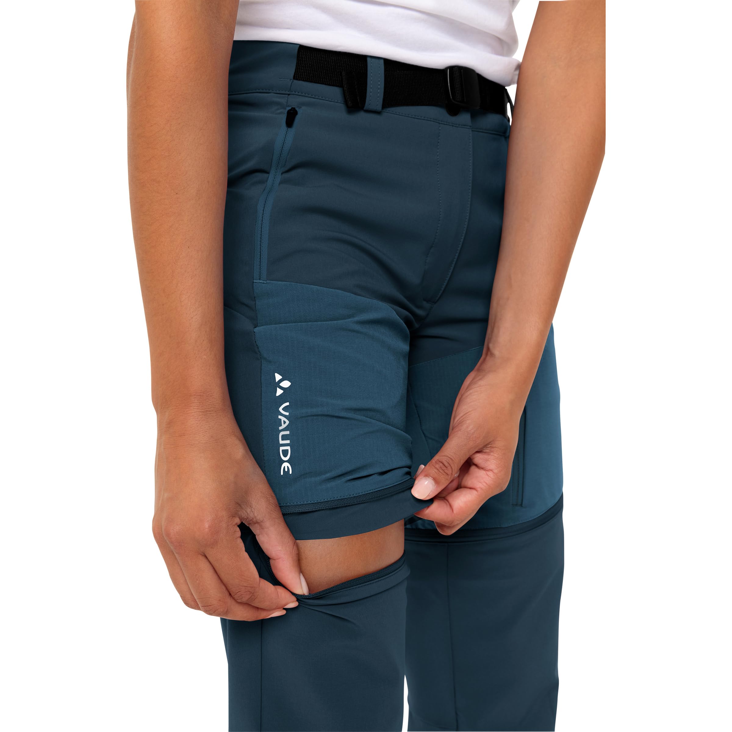 VAUDE Women's Elope ZO Pants - Lightweight Hiking & Travel Pants for Outdoor Adventures, Camping & Trekking