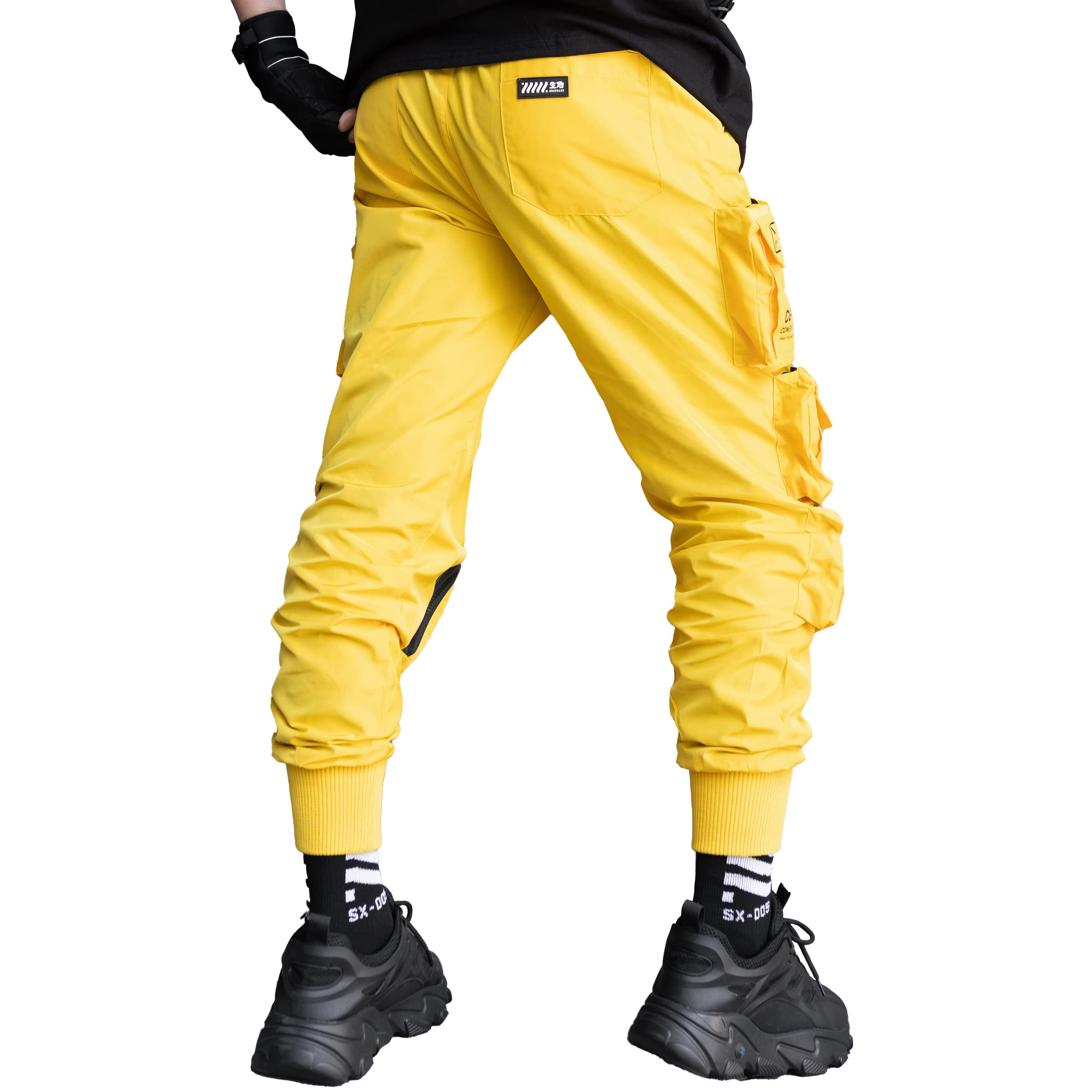 Universe Techwear Cargo Jogger Pants - Waterproof Stretch Fabric for Men & Women | Perfect for Urban Commuting, Hiking & Streetwear Fashion