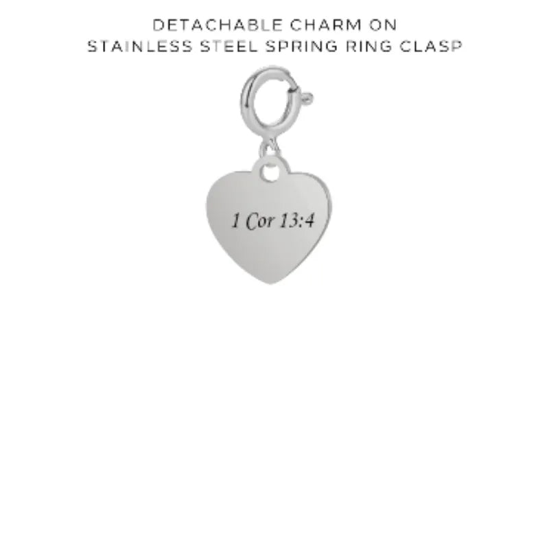 Personalized Engraved Charms with Detachable Clasp - Custom Name Jewelry Gift for Women & Men - Perfect for Necklaces, Bracelets & Keychains - $10.00