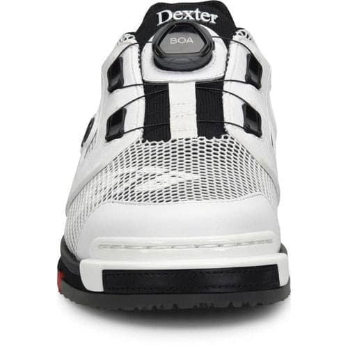 **Dexter Men's SST 8 Power Frame BOA Bowling Shoes – Wide Width, Black/White – Right & Left Hand Options – Perfect for Competitive & League Bowling**