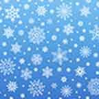 Blue Snowflake