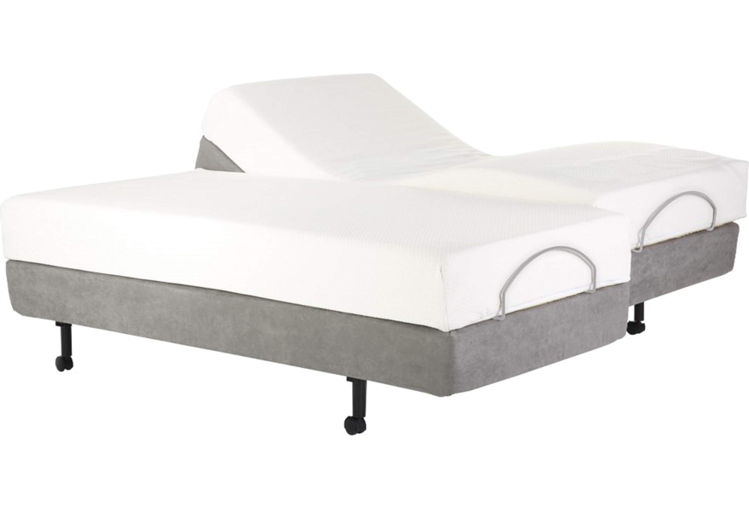 Waterproof Split Queen Mattress Protector (2-Pack) - 100% Cotton Terry Surface, Vinyl-Free, 15