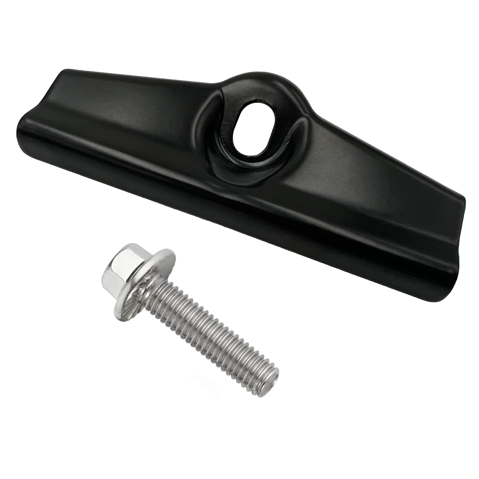 304 Stainless Steel Car Battery Hold Down Clamp with Bolt - Compatible with Chevrolet 1964-1982, Pontiac Firebird 1971-1977, Ventura 1971-1977, Buick Skylark 1976-1979 - Secure Battery for Classic Car Restoration & Maintenance