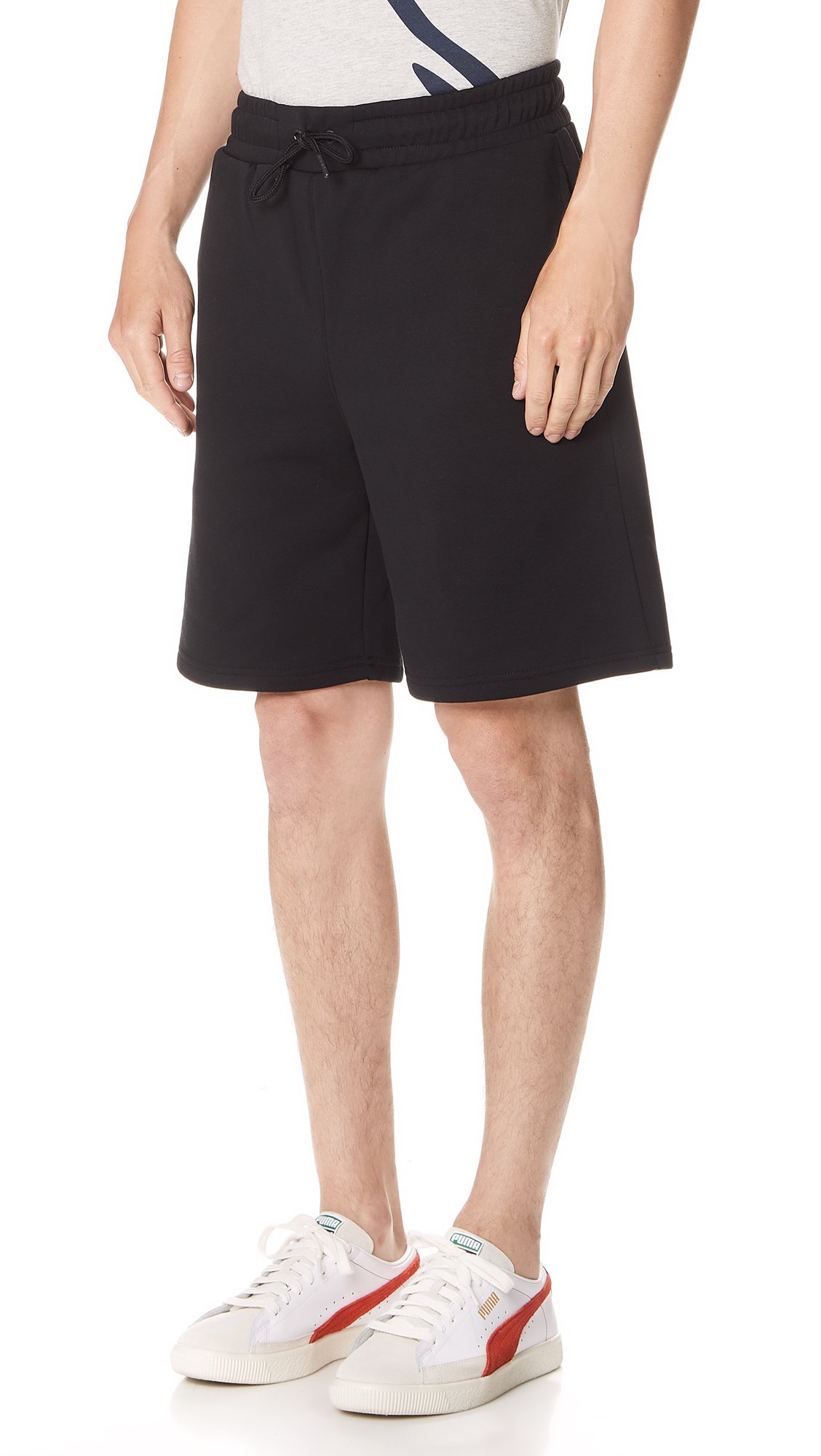 Fila Men's Tanaro Athletic Shorts - Black, Small - Comfortable Running & Gym Workout Shorts for Men