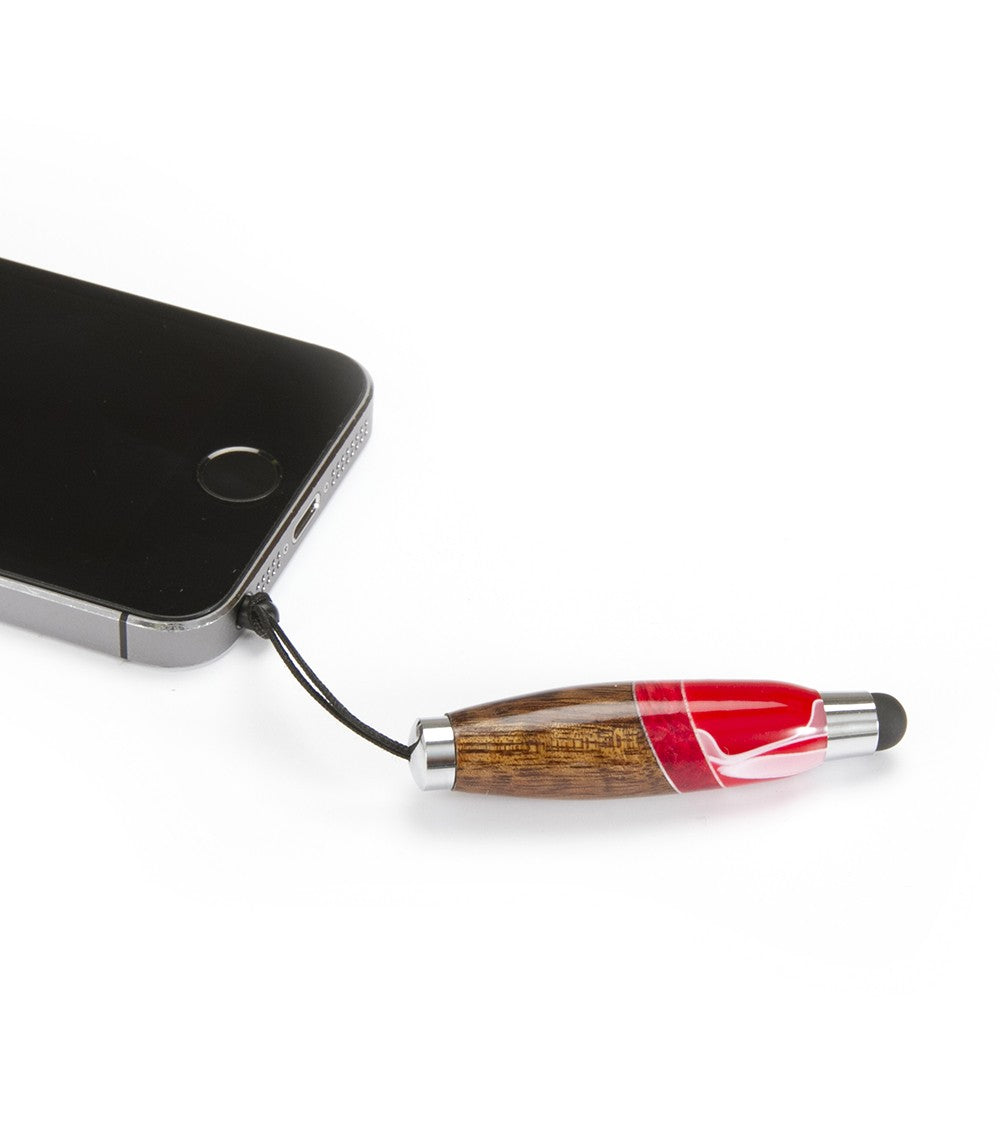 Dale Dennison Koa Wood Stylus Key Ring - Touchscreen Pen with Keychain (Multiple Colors) - Perfect for Smartphones, Tablets & Everyday Carry