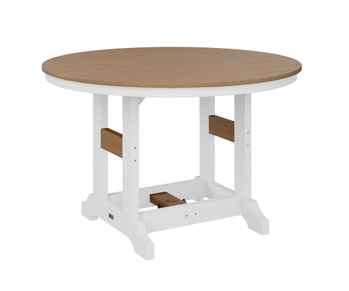 Natural Teak on White