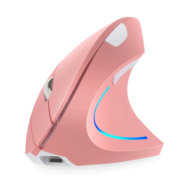 Ergonomic Wireless Mouse for PC - Comfortable Vertical Design for Office & Gaming - Reduce Wrist Pain & Improve Productivity