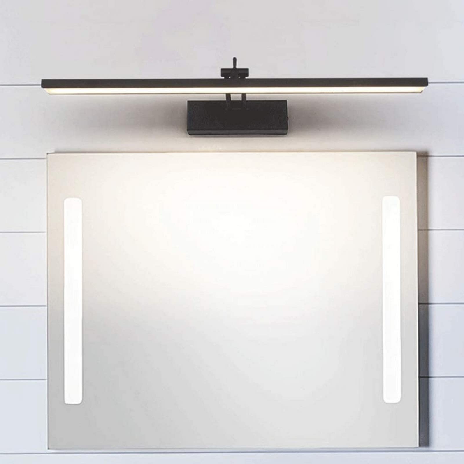 LED Mirror Light with Front Illumination - Modern Bathroom Wall Lamp for Makeup & Vanity, Minimalist Rocker Design, Easy Installation Cabinet Mirror Light (9W) - Perfect for Home Decor, Dressing Rooms & Spa Settings