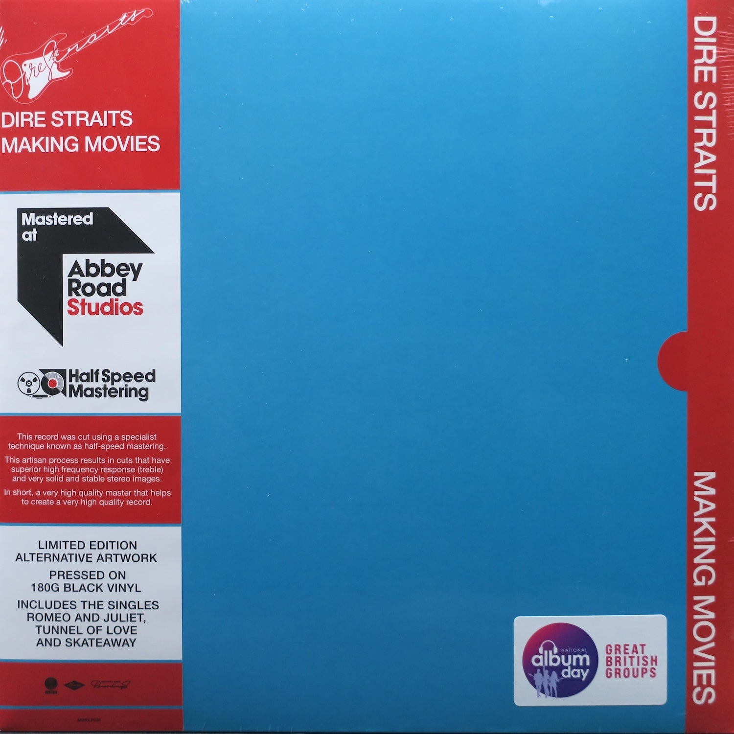 DIRE STRAITS 'Making Movies' Half Speed Master Vinyl LP Record - Audiophile Edition for Home Listening & Music Collectors