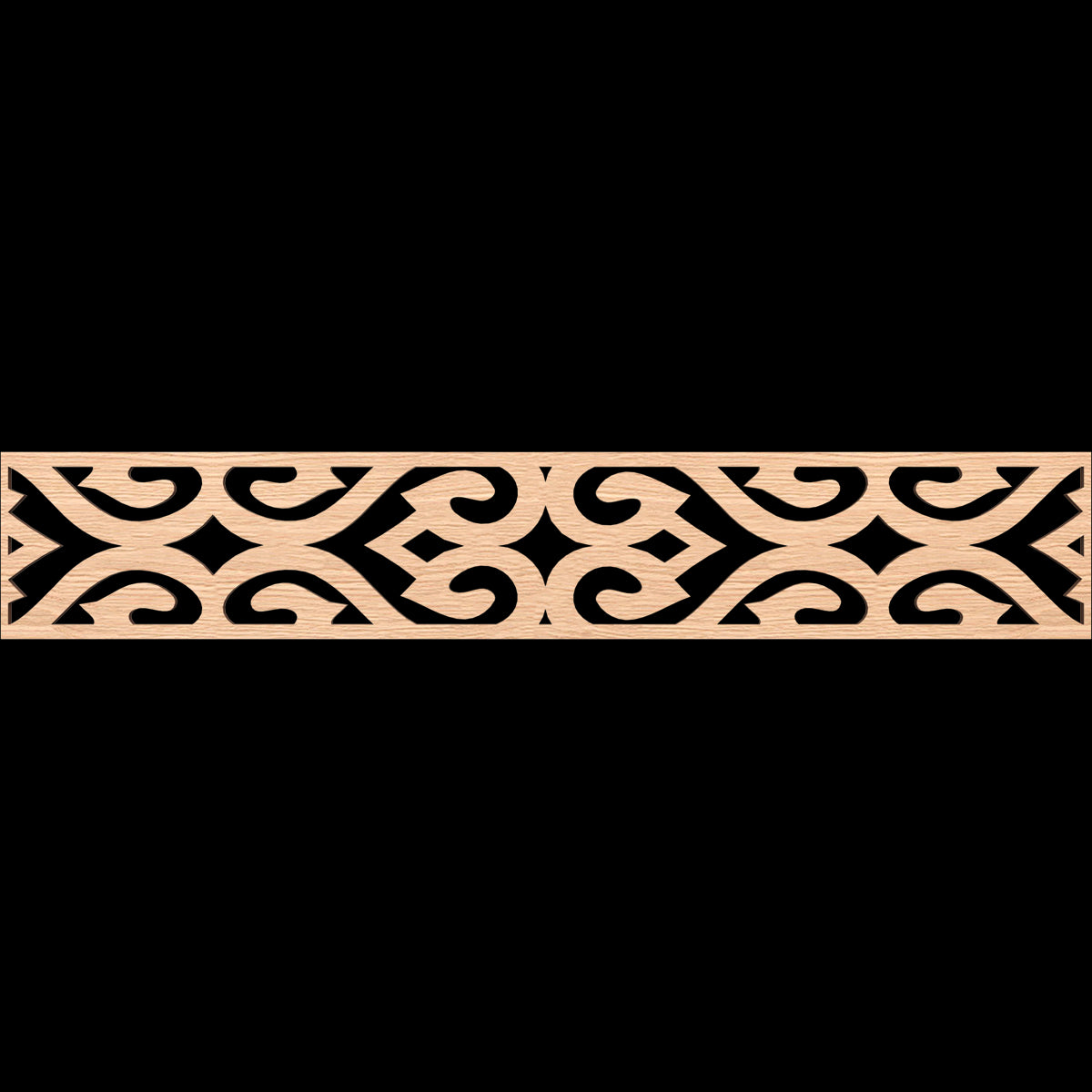 Keene Fretwork Moulding - Decorative Wood Trim for Home & Furniture | Perfect for DIY Projects, Wall Paneling and Cabinet Accents