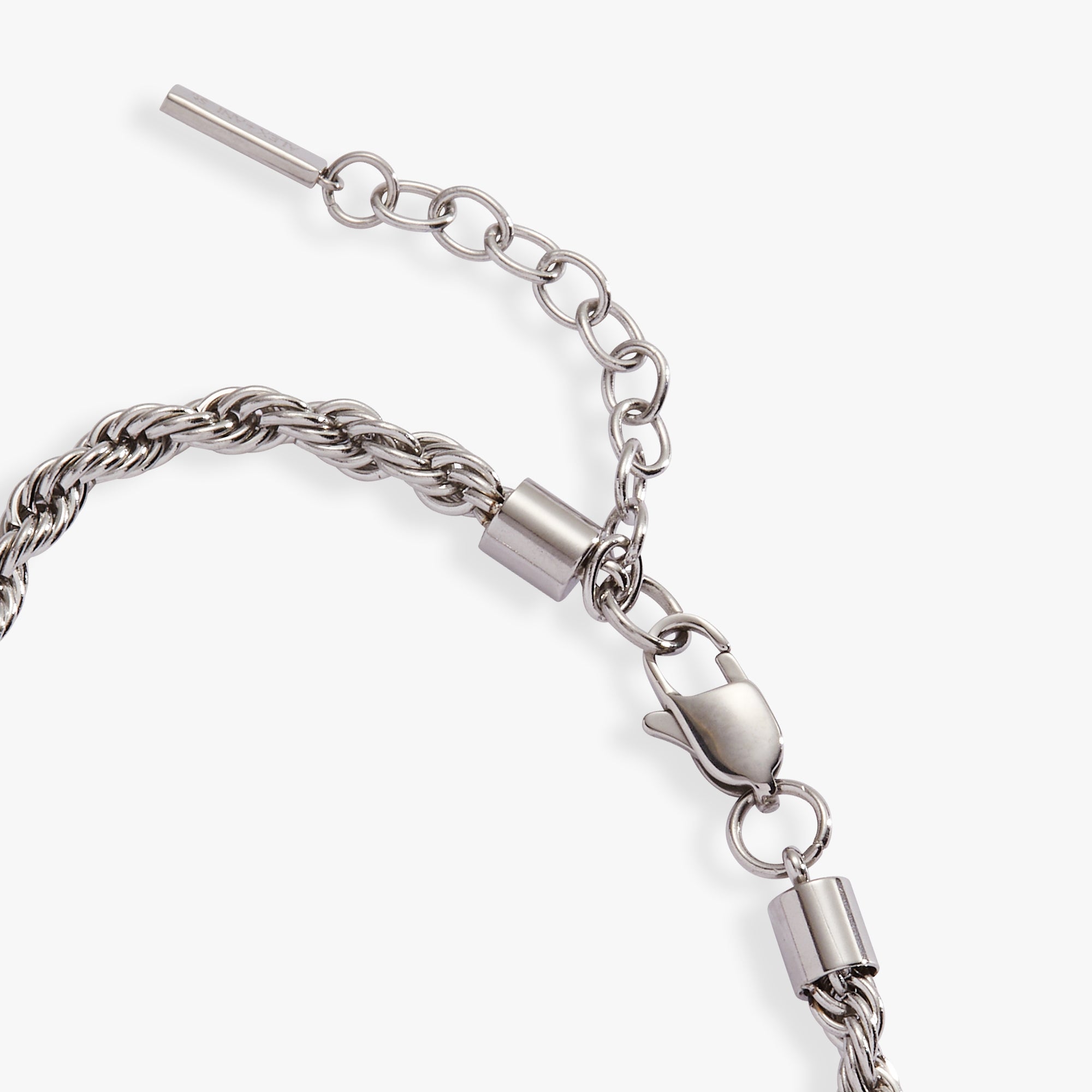 French Rope Stainless Steel Adjustable Bracelet for Women - Elegant Jewelry Gift for Birthday, Anniversary & Everyday Wear