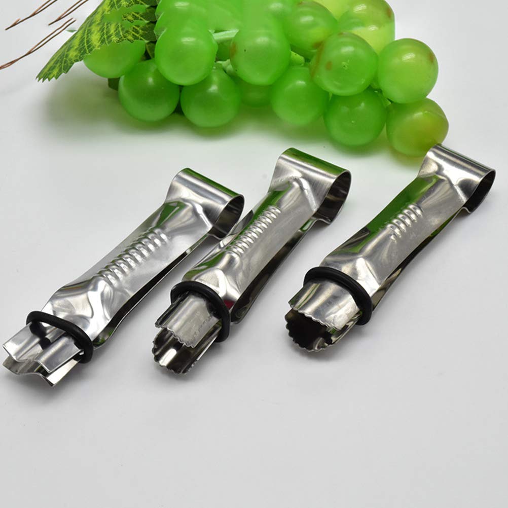 3 Pcs Stainless Steel Chocolate Cake Lace Clips - Fondant Clamps, Cookie Molds & Face Scraper Tools for Cake Decorating - Perfect for Holiday Baking, Wedding Cakes & DIY Dessert Crafts