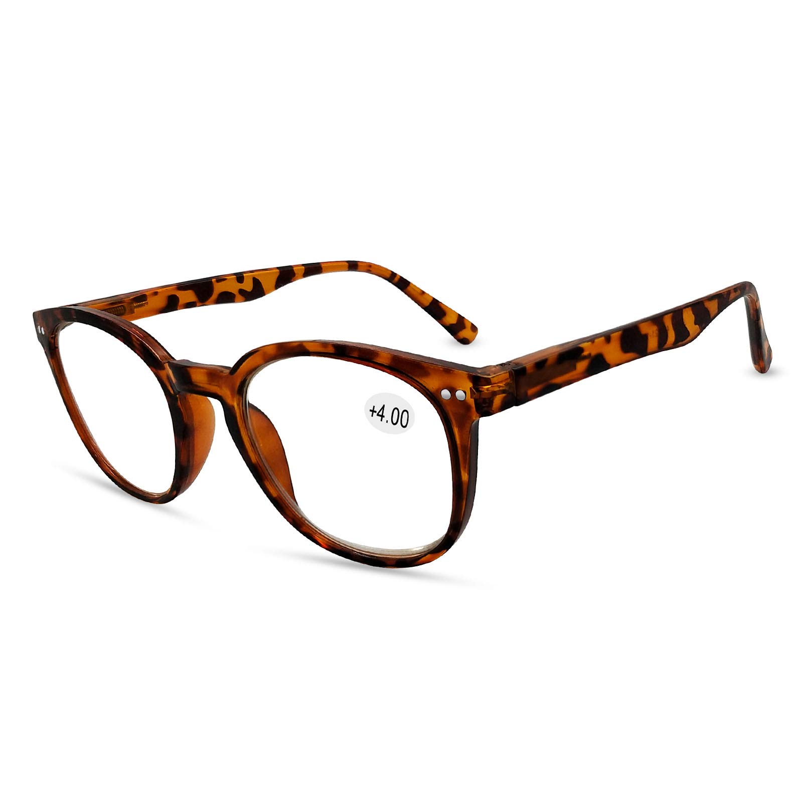 Blue Light Blocking Glasses for Women & Men - Anti UV, Eye Strain & Glare Protection - Computer Reading Glasses for Office Work, Gaming & Screen Time