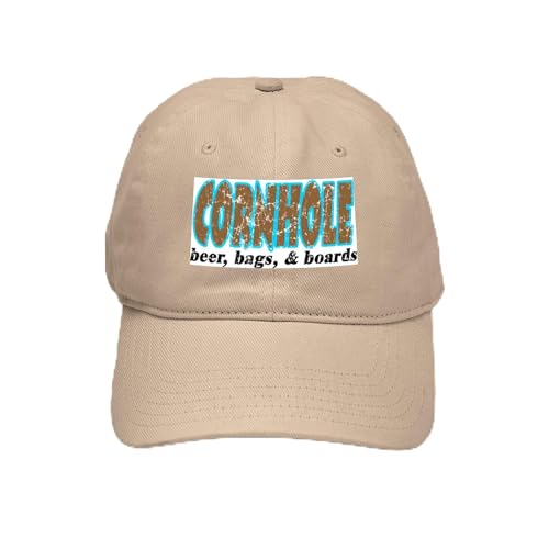 Khaki - Cornhole Cap