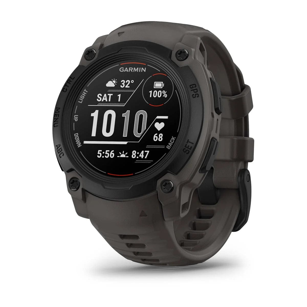 Garmin Instinct® Solar - Rugged GPS Smartwatch with Solar Charging, Heart Rate Monitor & Fitness Tracking - Perfect for Hiking, Running & Outdoor Adventures